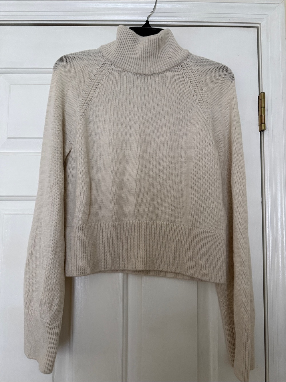 Quince Cream Turtleneck Sweater